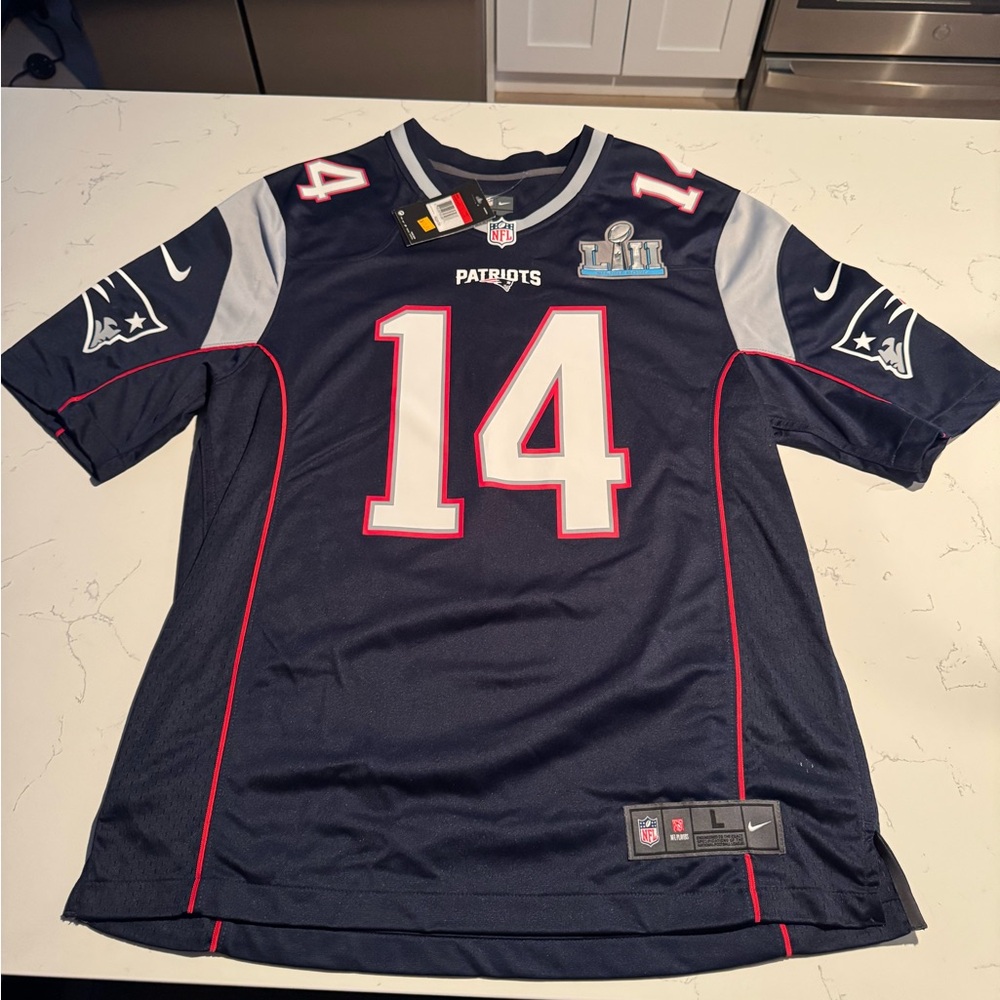 Brandon Cooks New England Patriots Super Bowl 52 Jersey (SWT)!